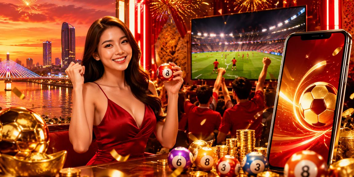 Người chơi xổ số và cá cược online tại bờ biển Sài Gòn buổi tối